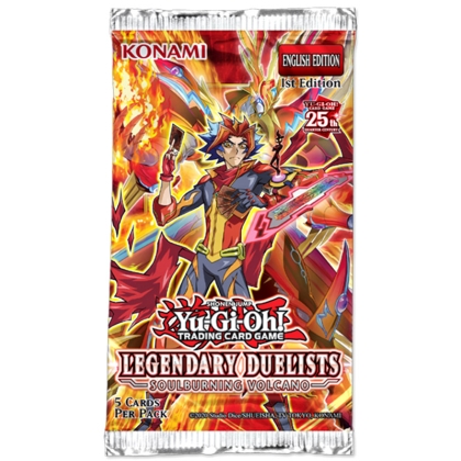 Yu-Gi-Oh! TCG Legendary Duelists: Soulburning Volcano - Booster Pack