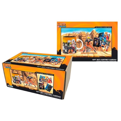 Naruto Shippuden - Pck Mug320ml + Pin + Acryl® + Postcards 