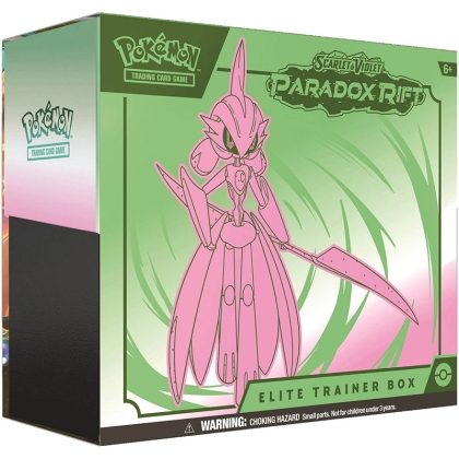 Pokemon TCG Elite Trainer Box - Scarlet & Violet 4 Paradox Rift - Iron Valiant