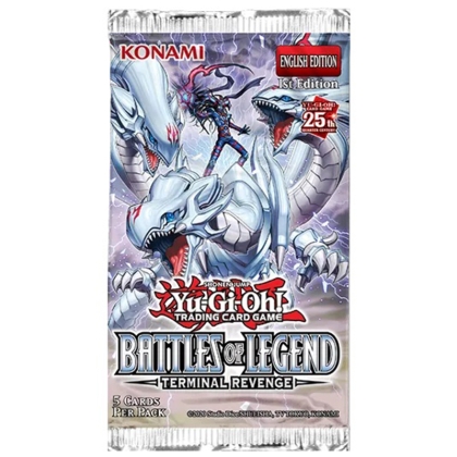PRE-ORDER: Yu-Gi-Oh! TCG Battles of Legend: Terminal Revenge - Booster Display (24 Packs)
