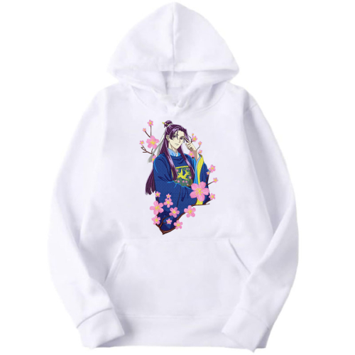 The Apothecary Diaries Бял Суитчер с бродерия - Jinshi