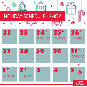 Hobby Games Store and Club - Holiday Hours