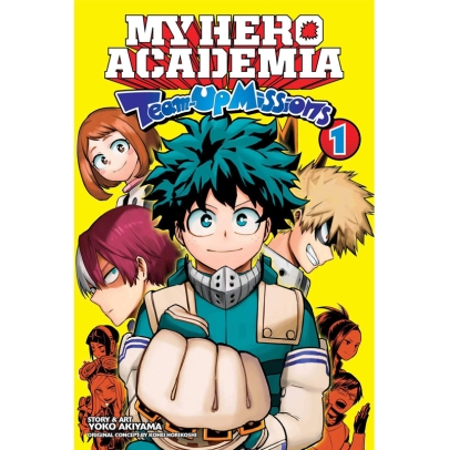 Манга: My Hero Academia Team-Up Missions, Vol. 1