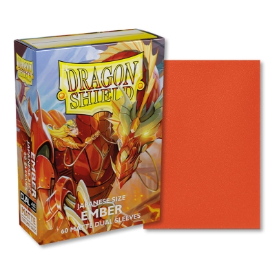 Dragon Shield Малки Протектори за карти 60 броя Dual Матирани - Ember 'Alaria, Warrior Princess'