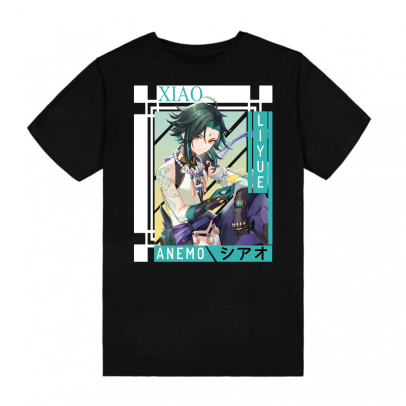 Genshin: Anime T-shirt - Xiao