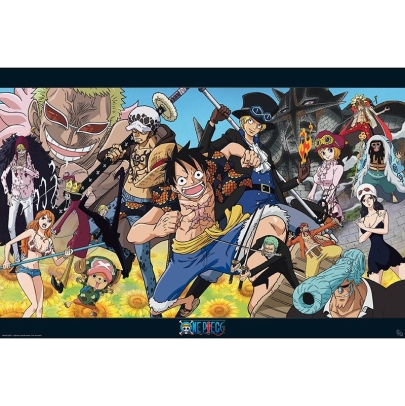 One Piece: Голям Плакат - Dressrosa