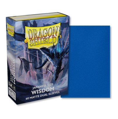 Dragon Shield Малки Протектори за карти 60 броя Dual Матирани - Wisdom 
