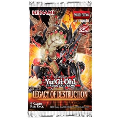 Yu-Gi-Oh! TCG Legacy of Destruction - Бустер Пакет