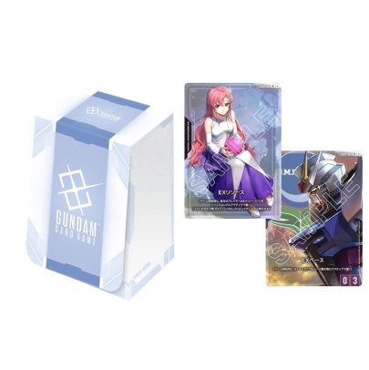 Gundam Card Game - Кутия за карти + 2 х Промо Карти