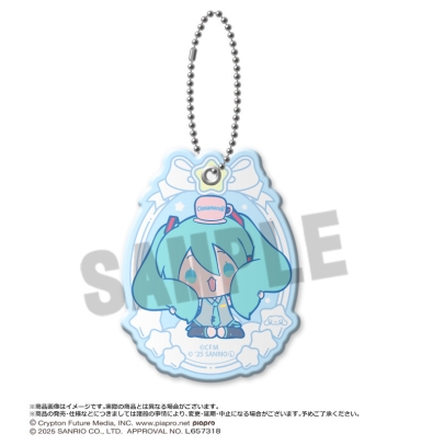 Hatsune Miku x Cinnamoroll Aurora Ключодържател/ Огледало - Ver. A