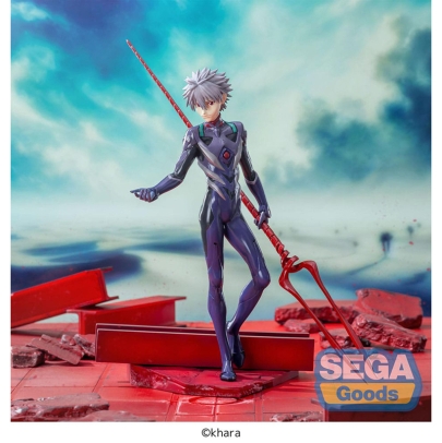 PRE-ORDER: Evangelion: 3.0+1.0 Thrice Upon a Time Luminasta Колекционерска Фигурка - Kaworu Nagisa x Spear of Longinus 