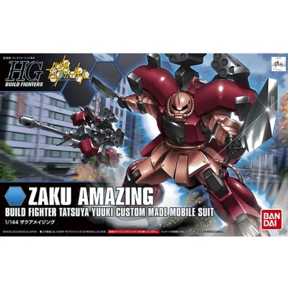 (HGBF) Gundam Model Kit - Zaku Amazing 1/144