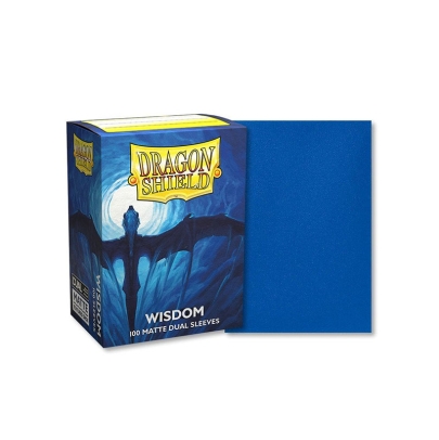 Dragon Shield Sleeves - Standard size - Matte Dual - Wisdom (100 Sleeves)