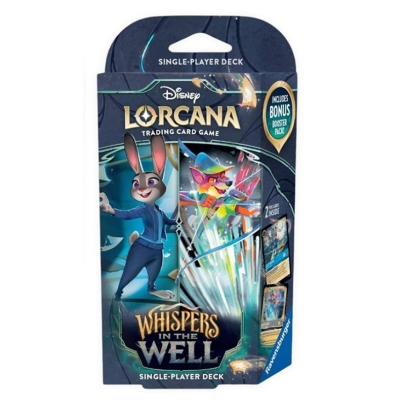 PRE-ORDER: Disney Lorcana TCG Whispers in the Well Starter Deck - Judy Hopps & Robin Hood