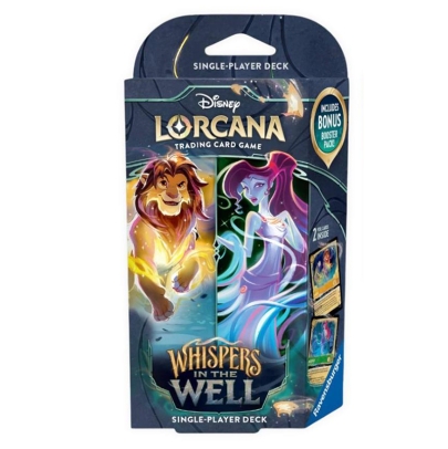 PRE-ORDER: Disney Lorcana TCG Whispers in the Well Starter Deck - Simba & Meg