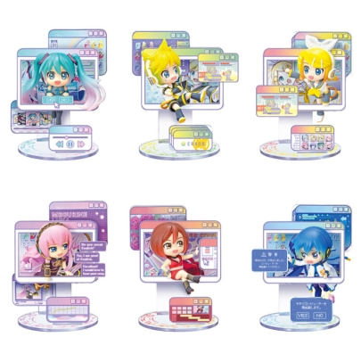 Hatsune Miku Mini Figures 6 cm Window Figure Collection