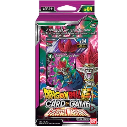 " Dragon Ball Super Card Game " Special Pack - Colossal Warfare