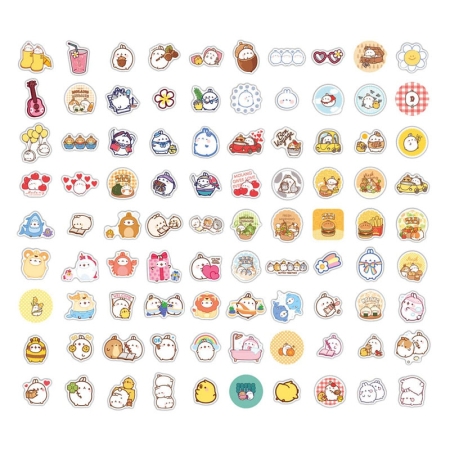 Molang Sticker Pack Sweet Moments