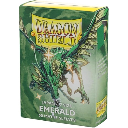 Dragon Shield Малки Протектори за карти 60 броя Dual Матирани - Emerald