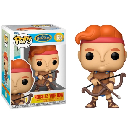 Hercules 25th Anniversary POP! Movies Vinyl Figure Hercules with Bow #1666