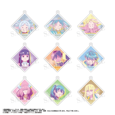 Frieren: Beyond Journey's End Trading Acrylic Key Chain - Retro Pop Style