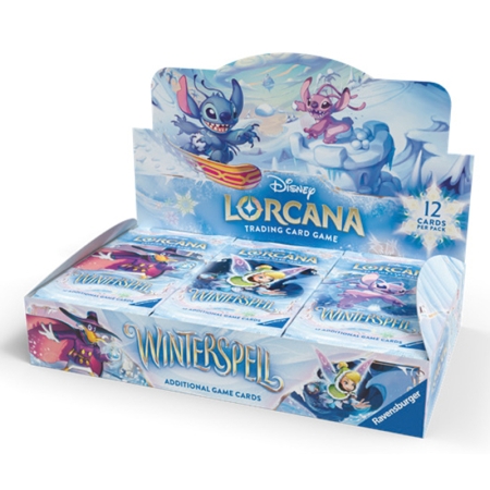 Disney Lorcana TCG Winterspell Booster Display - 24 Booster Packs