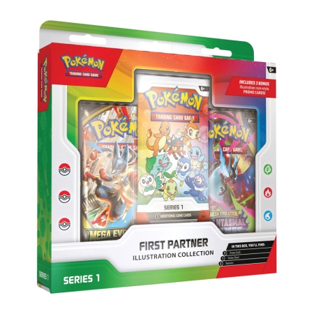 Pokemon TCG: First Partner Illustration Collection - Series 1