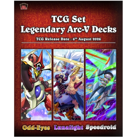 PRE-ORDER: Yu-Gi-Oh! TCG - Структурирано Тесте Legendary Arc-V 