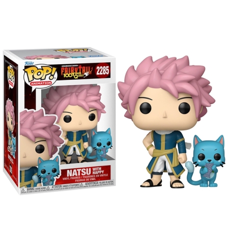 Fairy Tail 100 Years Quest Funko POP! Колекционерска Фигурка - Natsu with Happy #2285