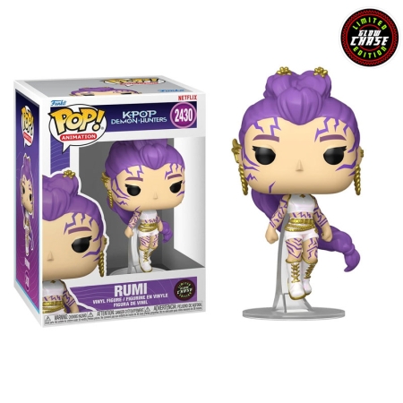Funko POP! KPop Demon Hunters Колекционерска Фигурка - Rumi Glows in The Dark CHASE Limited Edition #2430