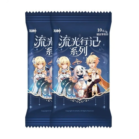 PRE-ORDER: Genshin Impact: Trading Card Game Бустер Пакет - Journey of Light Series (Chinese)