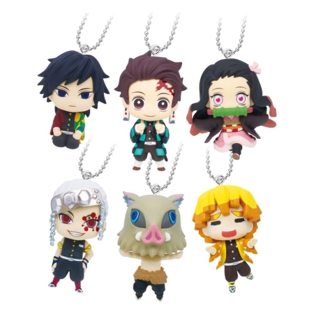 Demon Slayer: Kimetsu no Yaiba Ключодържател Късметче - Swing Danglers 