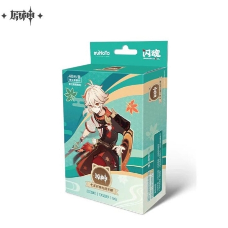 Genshin Impact: Trading Card Game Преконструирано Стартово 7 - Kaedehara Kazuh Series 3 (Китайски Език)
