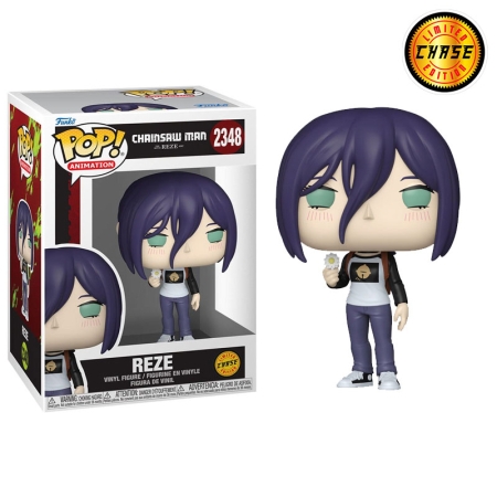 Chainsaw Man The Movie: Reze Arc Funko POP! Animation Vinyl Figure Chainsaw Reze CHASE Limited Edition #2348