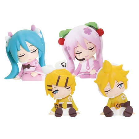 Hatsune Miku Twinchees Фигурка Късметче - Lil' Sleepers Wave 3