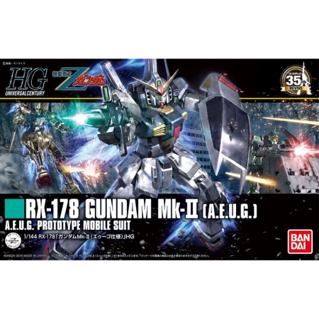 (HGUC) Gundam Model Kit Модел за Сглобяване - RX-178 MK II AEUG 1/144