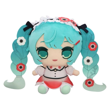 PRE-ORDER: Vocaloid KYURUMARU Голяма Плюшена Играчка - Hatsune Miku, Anemone