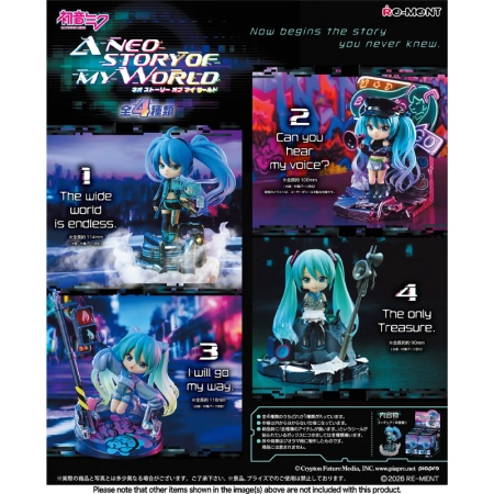 Hatsune Miku Mini Figures Neo Story 12 cm Blind Box