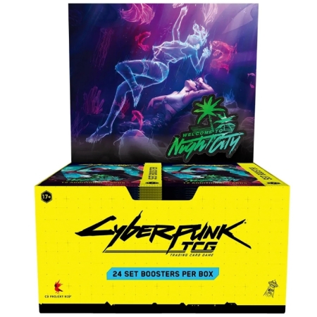 Cyber Punk TCG BETA - Welcome to Night City - booster box (36 packs)