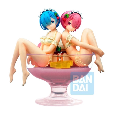 Re: Zero Starting Life in Another World PVC Statue Rem & Ram Pudding á la mode