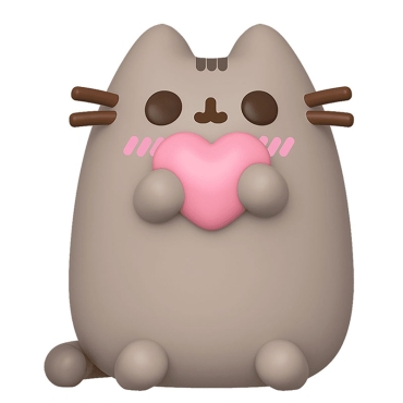 Funko POP! Pusheen w/ Heart Vinyl Figure