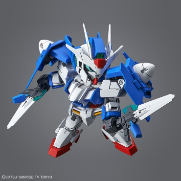 (SD) Cross Silhoette Gundam Model Kit Екшън Фигурка - Gundam 00 Diver Ace 1/144