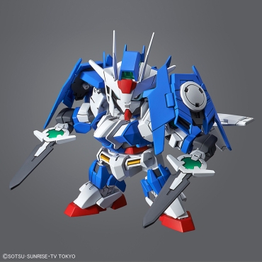 (SD) Cross Silhoette Gundam Model Kit Екшън Фигурка - Gundam 00 Diver Ace 1/144