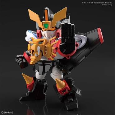 (SD) Cross Silhoette Gundam Model Kit Екшън Фигурка - GaoGaiGar 1/144