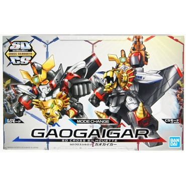 (SD) Cross Silhoette Gundam Model Kit Figura de acțiune - GaoGaiGar 1/144