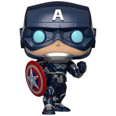 Marvel Avengers: Funko POP Фигурка Gamerverse - Captain America Bobble-Head