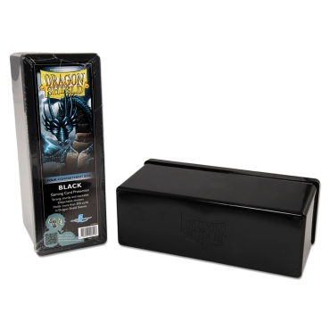 Dragon Shield Кутия за съхранение с 4 отделения - Черна