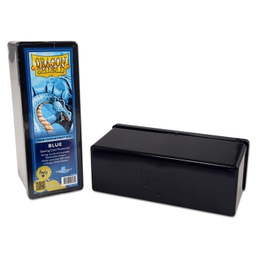 Dragon Shield Кутия за съхранение с 4 отделения - Синя