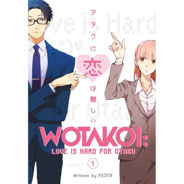 Манга: Wotakoi Love is Hard for Otaku 1
