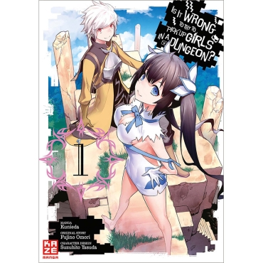 Манга: Is It Wrong to Try to Pick Up Girls in a Dungeon? vol. 1